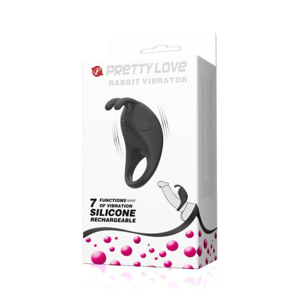 Кольцо эрекционное серии Pretty Love - RABBIT VIBRATOR,