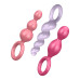 Набор анальных игрушек Satisfyer Plugs colored, 3 шт