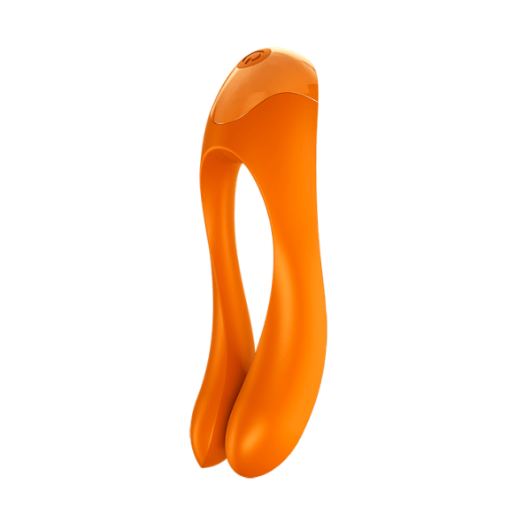 Универсальный вибростимулятор Satisfyer Candy Cane Finger Orange