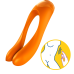 Универсальный вибростимулятор Satisfyer Candy Cane Finger Orange