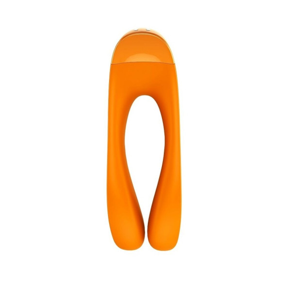 Универсальный вибростимулятор Satisfyer Candy Cane Finger Orange