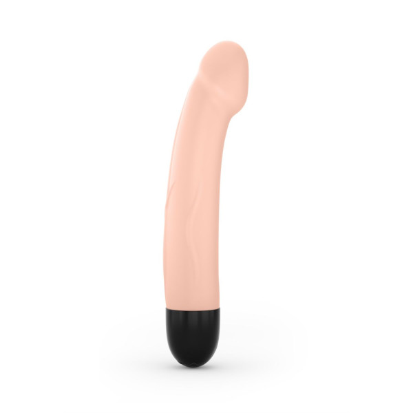 Вибратор Dorcel Real Vibration M Flesh 2.0, перезаряжаемый, для точки G, диаметр 3,7 см