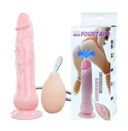 Фаллоимимтатор с функцией семяизвержения Eros Fountain, 20 см
