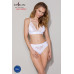 Эластичный топ с кружевом Passion PS001 TOP white, размер M