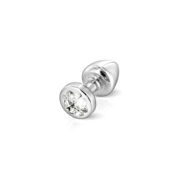 Пробочка Diogol Anni R Clover Silver с кристаллом Swarovsky