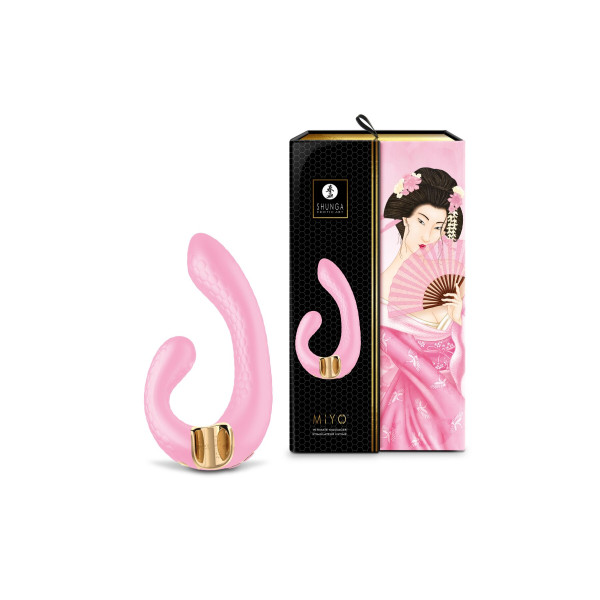 Вибратор Shunga - Miyo Intimate Massager Light Pink, 10 режимов