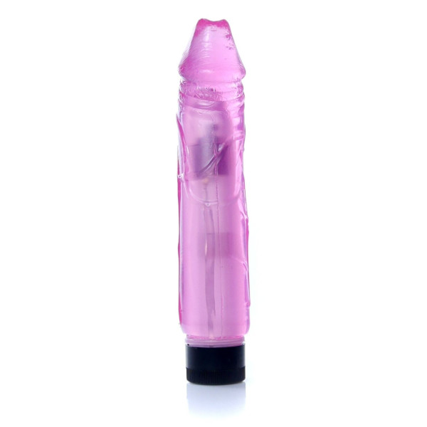 Вибратор Boss Series - Juicy Jelly Multispeed Pink, длина 22 см, диаметр 4 см