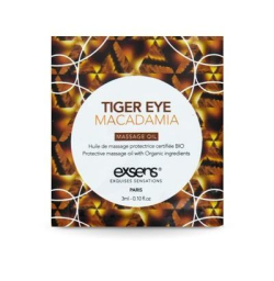Пробник массажного масла EXSENS Tiger Eye Macadamia, 3мл