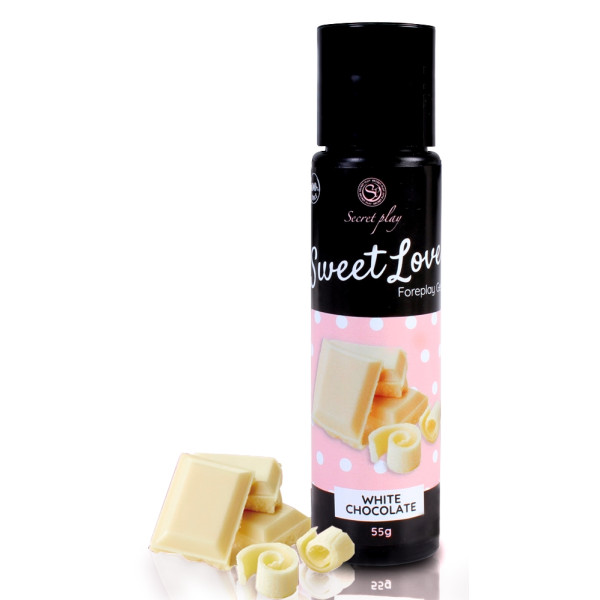 Гель для орального секса Secret Play - Sweet Love White chocolate Gel, 60 мл