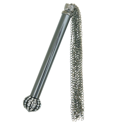 Металлическая плеть Sportsheets Midnight Jeweled Chain Tickler