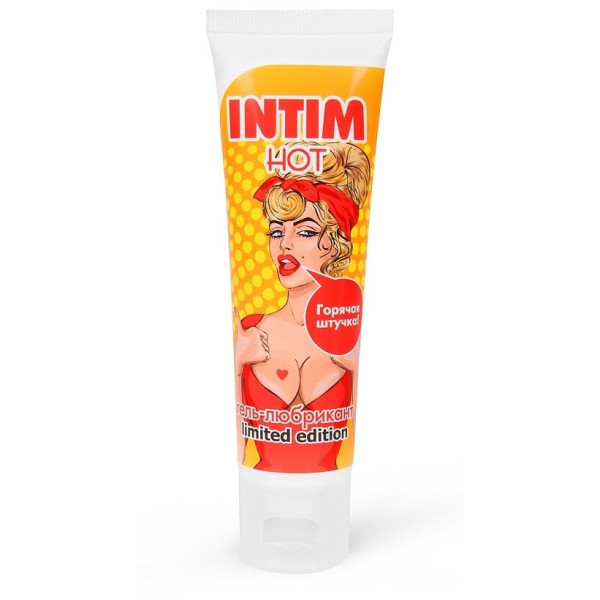 Гель-любрикант Intim hot LIMITED EDITION, 50 мл