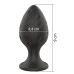 Анальний силиконовый плаг Boss Series - Silicone Anal Plug L, 4,4 см