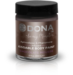 Краска для тела Dona Kissable Body Paint - CHOCOLATE MOUSSE