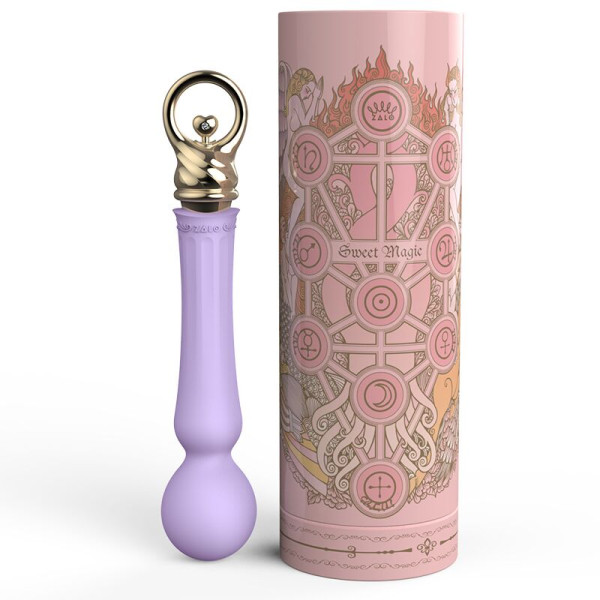 Вибромассажер с подогревом Zalo Sweet Magic - Confidence Wand Fantasy Violet