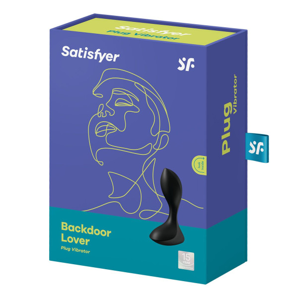 Анальная вибропробка Backdoor Lover Black