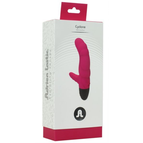 Вибратор рельефный Adrien Lastic Cyclone Magenta