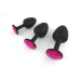 Анальная пробка Dorcel Geisha Plug Ruby L внутри с шариком 