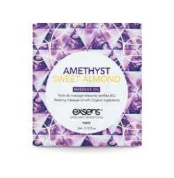 Пробник массажного масла EXSENS Amethyst Sweet Almond, 3мл