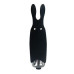 Вибропуля Adrien Lastic - Pocket Rabbit Black, 8,5 см