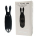 Вибропуля Adrien Lastic - Pocket Rabbit Black, 8,5 см