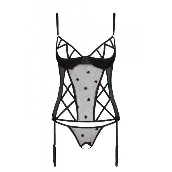 LOVELIA CORSET black S/M - Passion
