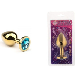 Анальная пробка, Gold Topaz, M