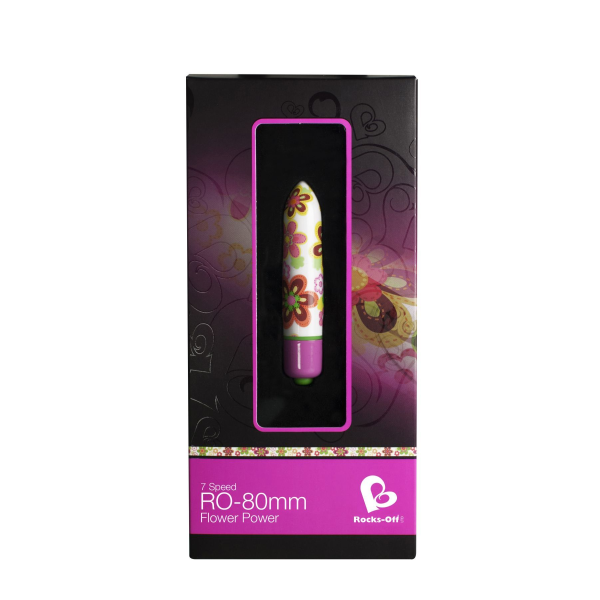 Вибратор Rocks Off Coloured 7 Speed Flower Print