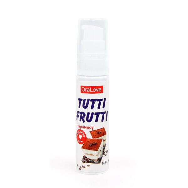 Оральный лубрикант Tutti-frutti тирамису, 30 мл
