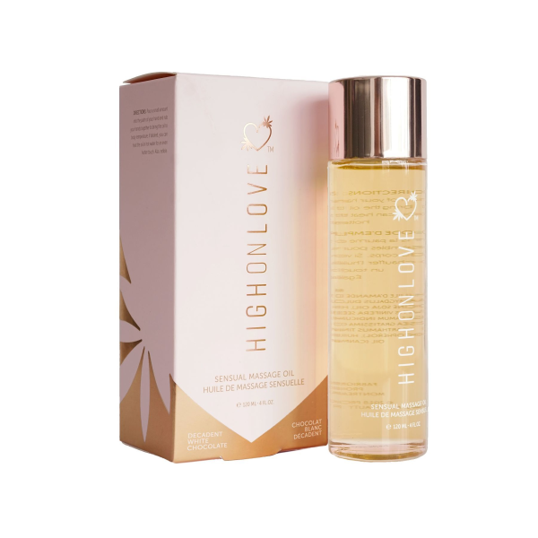 Массажное масло HighOnLove Massage Oil - Decadent White Chocolate