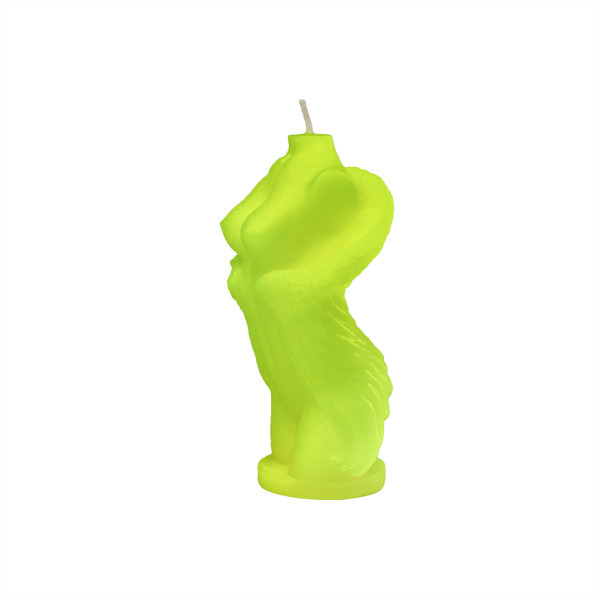 Свеча LOVE FLAME - Angel Woman Yellow Fluor