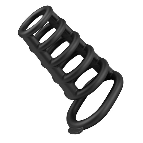 Стимулирующая ажурная насадка Pretty Love Penis Ring Rodrigo