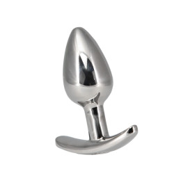 Анальная пробка Pillow Talk Sneaky Luxurious Stainless Steel Anal Plug с кристаллом Swarovski