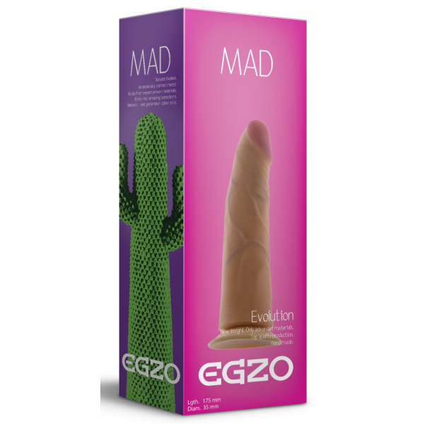 Фаллоимитатор EGZO Ciberskin (17,5*3,5 см