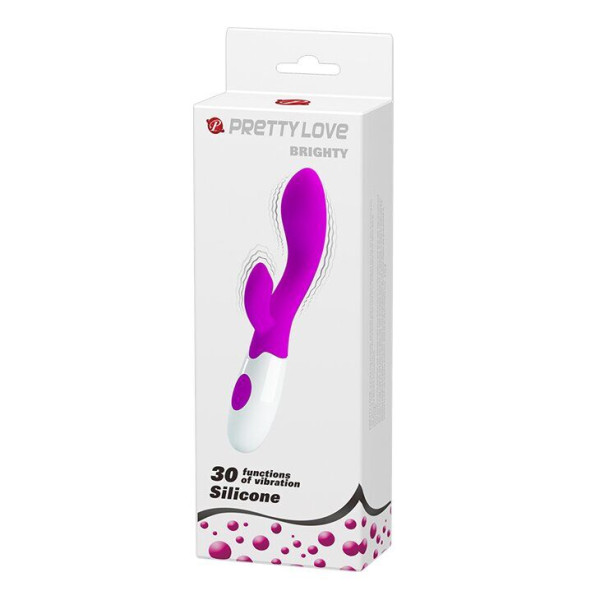 Вибромассажер серии Pretty Love BRIGHTY, 30 скоростей вибрации, 20 см