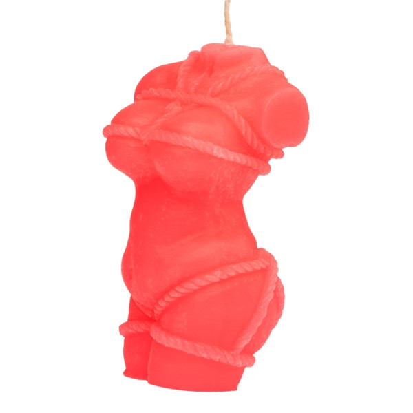 Свеча LOVE FLAME - Shibari I Red Fluor