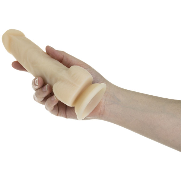Фаллоимитатор с вибрацией и ротацией Naked ADDICTION Chris 7 inch Rotating & Vibrating Dong, пульт ДУ