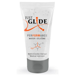 Гибридный гель-лубрикант Just Glide Performance, 50 мл