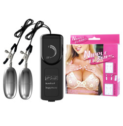 Вибростимулятор для груди Nipple Clamps