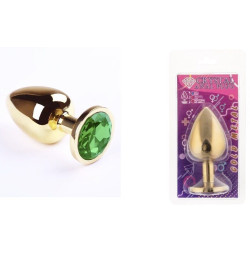 Анальная пробка, Gold Chrysolite, M