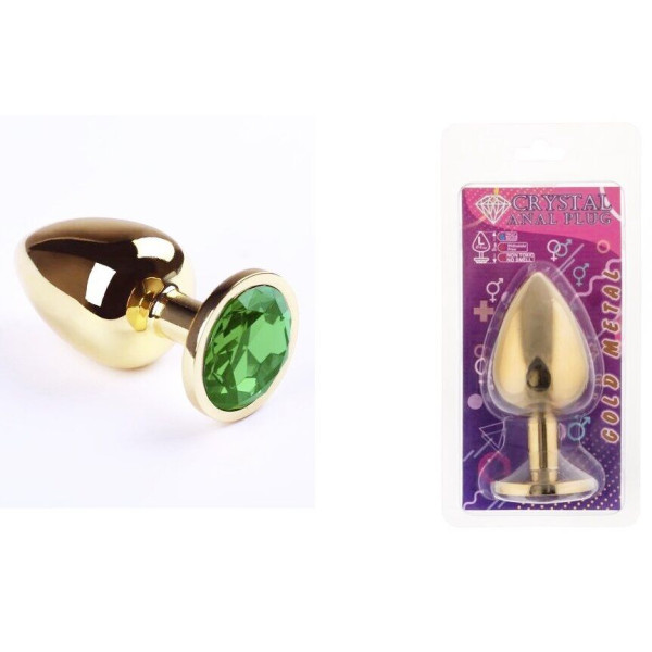 Анальная пробка, Gold Chrysolite, M