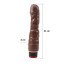 Вибратор CHISA Vibe Cock - Brown, 21 см