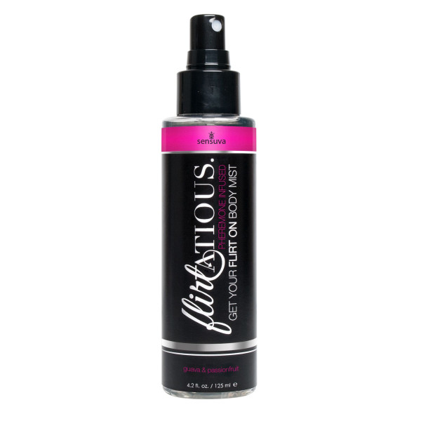 Спрей-мист для тела с феромонами Sensuva Flirtatious PassionFruit & Guava Body Mist, 125 мл