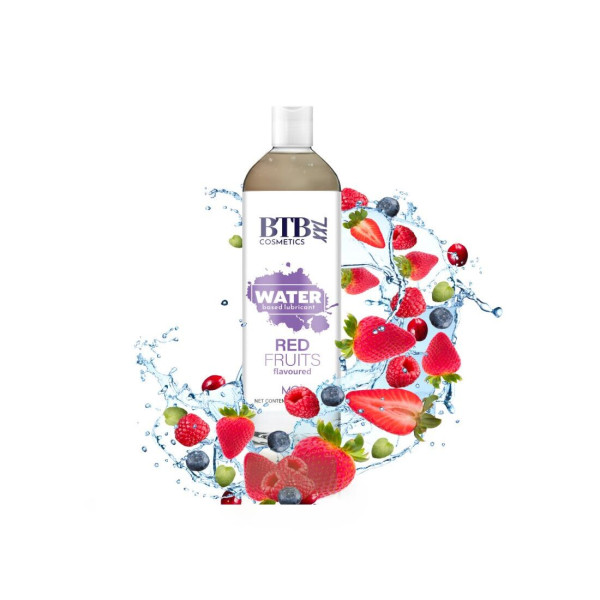 Смазка на водной основе BTB FLAVORED RED FRUITS с ароматом красных фруктов, 250 мл