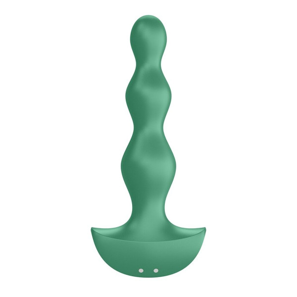 Анальный стимулятор-бусины с двумя моторами Satisfyer Lolli-Plug 2 (green)