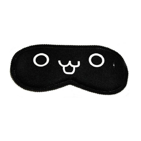 Закрытая маска на глаза Smile BLACK
