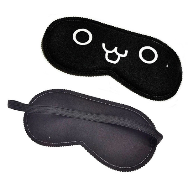 Закрытая маска на глаза Smile BLACK