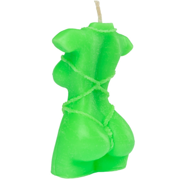 Свеча LOVE FLAME - Shibari II Green Fluor