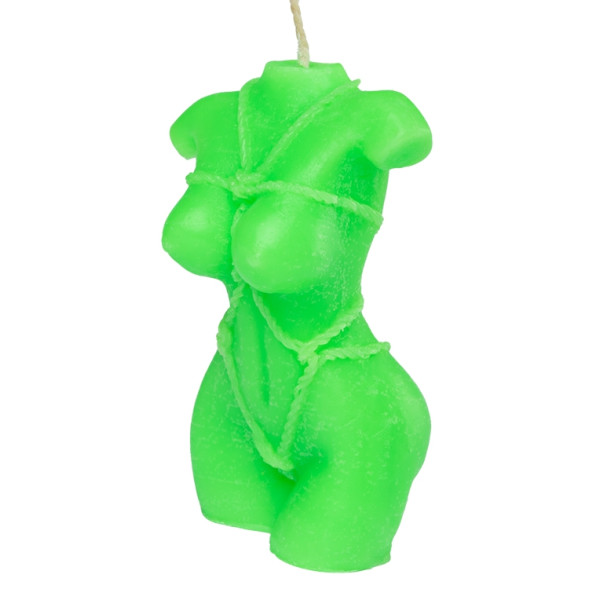 Свеча LOVE FLAME - Shibari II Green Fluor