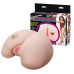Мастурбатор вагина-анус с ротацией, подогревом и вибрацией BAILE - REALISTIC VAGINA AND ASS