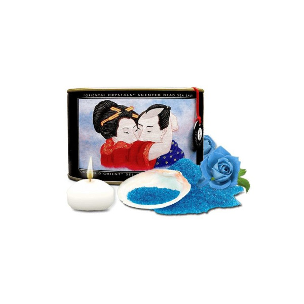 Соль для ванны Shunga Oriental Crystals Bath Salts - Aphrodisia, соль Мертвого моря,  600 г